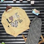 کد 0055 سایز 45 تا 50 پلنگی دخترانه