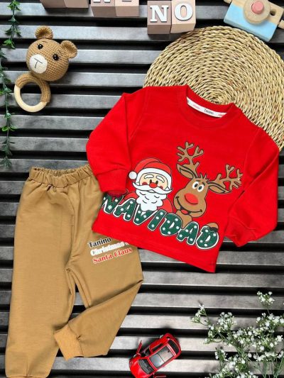 کد 5058 سایز 35 تا 40 تا 45 طرح یلدایی navidad