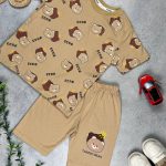 کد ۷۲۷ سایز ۳۰-۳۵ طرح خرس قهوه ایی