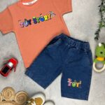 کد 3328 سایز 35 تا 40 ست دخترانه طرح toy story بیسکوییتی با لی
